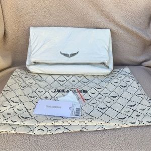 Zadig &Voltaire Rocky bag/ patent white